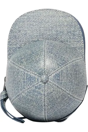 J.W.Anderson Väska, Dam, ONE Size, Läder, Blå Läder Baseball Cap Väska