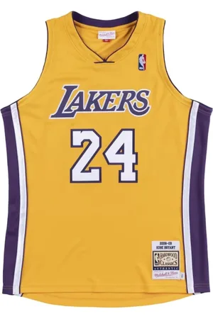 Mitchell & Ness Sport, Herr, S, Polyester, Kobe Bryant Lakers Tröja Guld