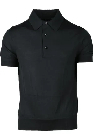 Tom Ford Topp, Herr, 3Xl, Kashmir, Lyxig Kashmir Silk Polo Tröja
