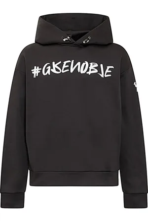 Moncler Sweatshirts & Hoodies, Herr, S, Bomull, Stilren Sweatshirt för Män