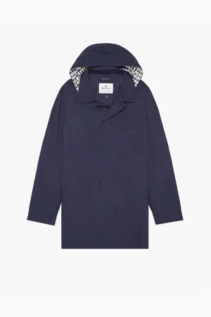 Aquascutum Kappa, Herr, 2Xl, Polyester, Lätt Huva Trench Coat