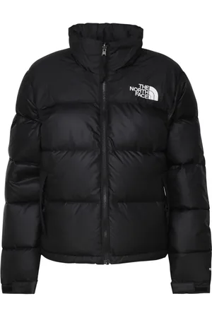 The North Face Jacka, Dam, M, Nylon, Svart dunjacka i fyrkantig modell