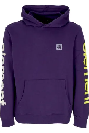 Element Sweatshirts & Hoodies, Herr, M, Bomull, Justerbar Hoodie Joint 2.0 Grape