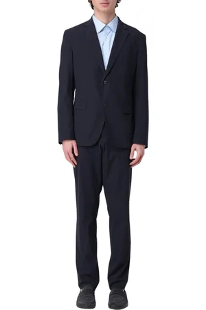 HUGO BOSS Kostym, Herr, XL, Elegant Blå Tvådelat Kostym