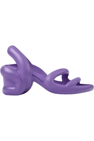 Camper Skor, Herr, 43 EU, Violet Skulpterade Klack Sandaler