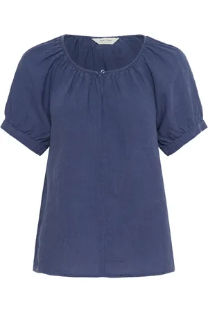 Part Two Blusar & Skjortor , Dam, M, Linne, Feminin Linneblus Oceana Stil