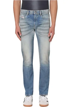 Diesel Jeans, Herr, W34, Bomull, Vanliga Raka jeans