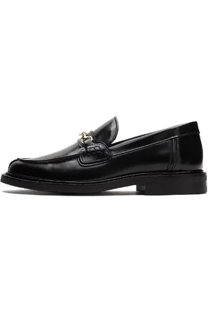 Filling pieces Skor, Herr, 39 EU, Läder, Svarta Polido Loaferskor