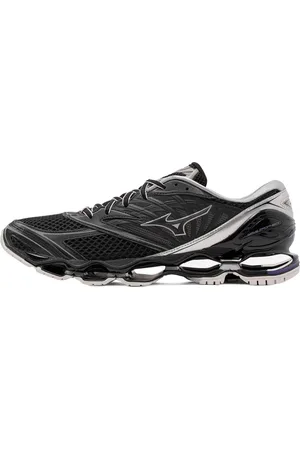Mizuno Skor, Herr, 39 EU, Svarta Mesh Sneakers för löpning
