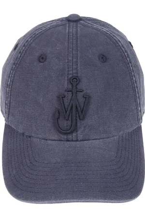 J.W.Anderson Accessoarer, Herr, ONE Size, Bomull, Bomull Baseballkeps med Justerbar Spänne