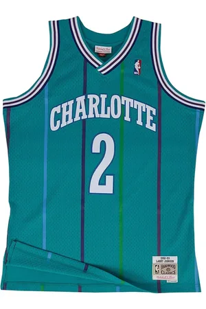 Mitchell & Ness Sport, Herr, M, Charlotte Hornets Larry Johnson Swingman Jersey