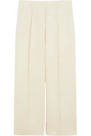 Max Mara Byxor, Dam, L, Linne, Linne Sommarbyxor Klassisk Stil