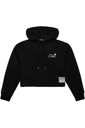 Mitchell & Ness Sweatshirts & Hoodies, Dam, XS, Boston Celtics Dam Crop Hoodie