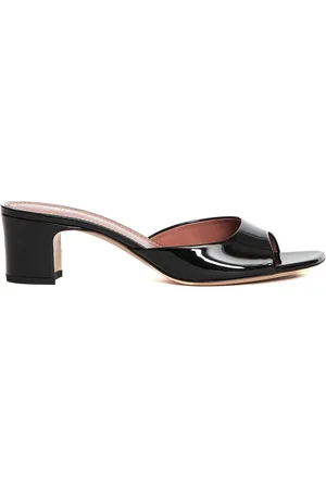 PARIS TEXAS Skor, Dam, 36 EU, Svarta Pumps med Tjock Klack