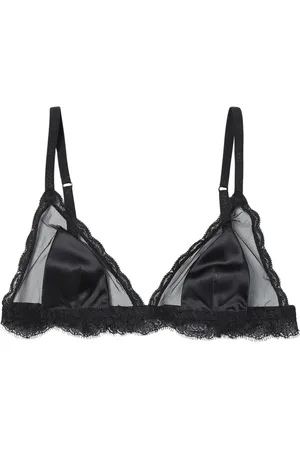 Dolce & Gabbana Underkläder, Dam, S, Svart Spets Triangel BH