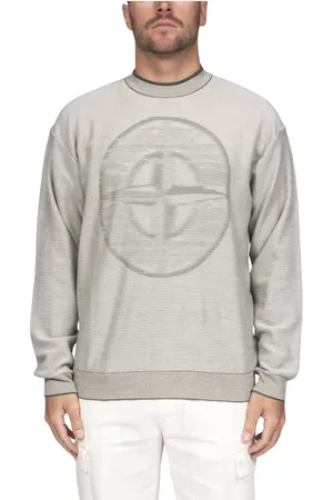 Stone Island Sweatshirts & Hoodies, Herr, L, Herr Moss Tröja