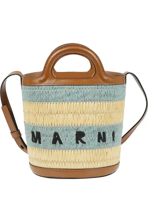 Marni Väska, Dam, ONE Size, Bomull, Tropicalia Toteväska med dragsko
