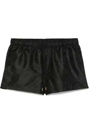 VERSACE Badkläder, Herr, XL, Läder, Svart Havskläder