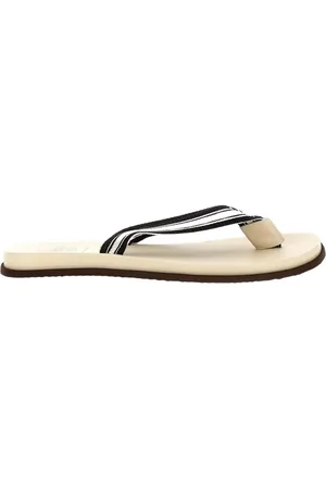 Brunello Cucinelli Skor, Herr, 39 EU, Randig Tyg Sandaler