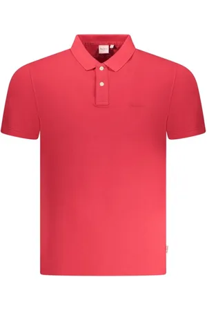 Pepe Jeans Topp, Herr, 2Xl, Bomull, Röd Bomullspolotröja med Logotyp