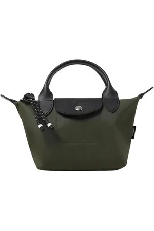 Longchamp Väska, Dam, ONE Size, Läder, Blå Energi Mini Handväska