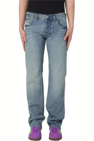 Diesel Jeans, Herr, W31, Bomull, Reguljära Raka jeans för Kvinnor