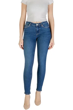 Liu Jo Jeans, Dam, W31, Bomull, Blå Skinny Jeans i Bomull
