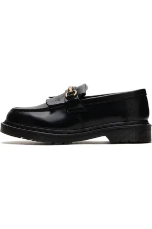 Dr. Martens Skor, Herr, 36 EU, Läder, Svart Polerad Slät Loafers