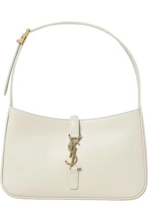 Saint Laurent Väska, Dam, ONE Size, Elegant Gul Kräm Skuldväska