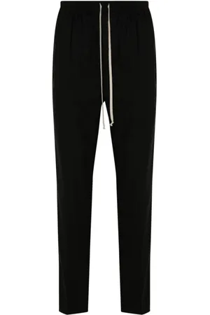 Rick Owens Byxor, Herr, L, Drawstring Slim Långbyxor