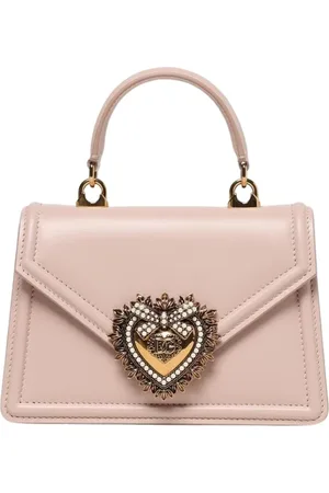 Dolce & Gabbana Väska, Dam, ONE Size, Läder, Hjärtdekorerad Miniväska