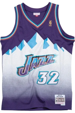 Mitchell & Ness Sport, Herr, M, Utah Jazz Karl Malone Lila Tröja