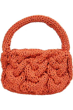 J.W.Anderson Väska, Dam, ONE Size, Läder, Handgjord läderflätad handväska