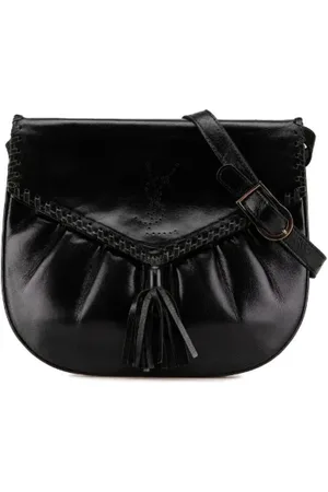 Saint Laurent Pre-owned, Dam, ONE Size, Pre-owned Laeder axelremsvskor