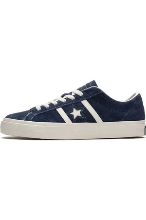 Converse Skor, Herr, 44 1/2 EU, Mocka, Navy Egret Mocka Sneakers