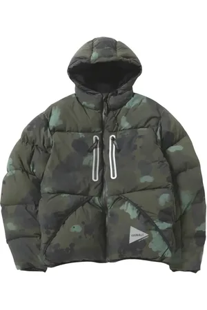 Gramicci Jacka, Herr, L, Nylon, Camo dunjacka med pufferisolering