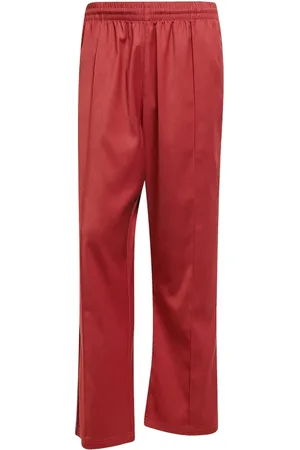 adidas Byxor, Herr, XL, Polyester, Baggy Track Pants Scarlet