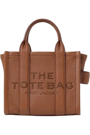 Marc Jacobs Väska, Dam, ONE Size, Läder, Blå Präglad Logotyp Toteväska