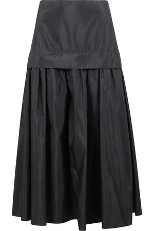 Rohe Kjol, Dam, L, Taffeta Veckad Långklänning