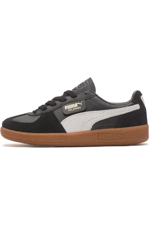 PUMA Skor, Herr, 44 1/2 EU, Läder, Läder Palermo Sneakers