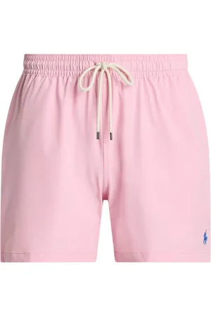 Ralph Lauren Badkläder, Herr, M, Polyester, 5,75-Tums Traveler Classic Simbyxor Rosa
