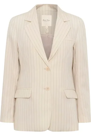 Part Two Jacka, Dam, S, Randig Blazer med V-Hals