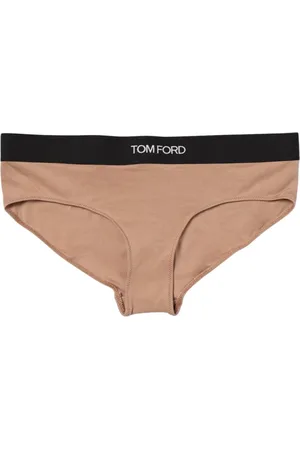 Tom Ford Underkläder, Dam, L, Bomull, Svart Bomull Briefs Underkläder