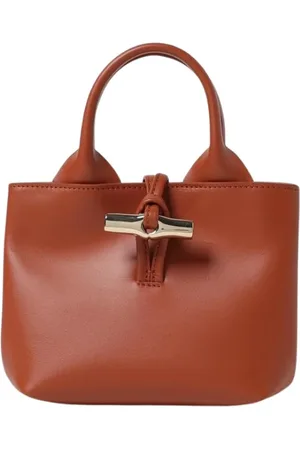 Longchamp Väska, Dam, ONE Size, Läder, Mini TopHandle Väska i Mastic