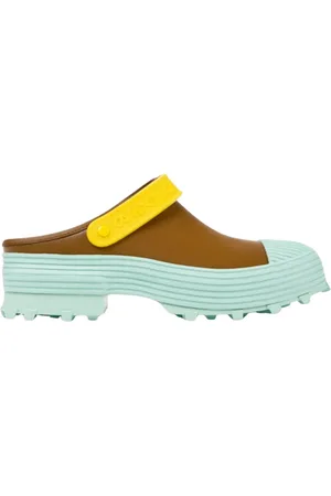 Camper Skor, Herr, 42 EU, Läder, Chunky Sole Sandaler Brun