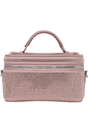 Stella McCartney Väska, Dam, ONE Size, Läder, Rosa Kristallprydd Axelväska