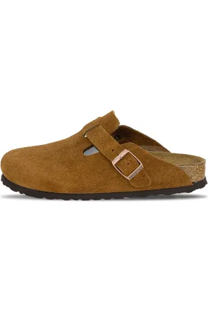 Birkenstock Skor, Herr, 44 EU, Läder, Boston SFB Clogs