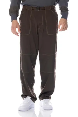 Pop Trading Company Byxor, Herr, L, Nylon, Delicioso Farm Pant Nylon Brun