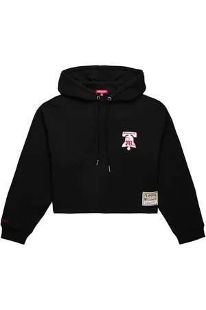 Mitchell & Ness Sweatshirts & Hoodies, Dam, M, NBA Dam Crop Hoodie Philadelphia 76ers