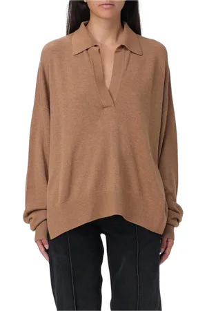Isabel Marant Stickade tröjor & koftor, Dam, S, Ull V-ringad Pullover Sweater